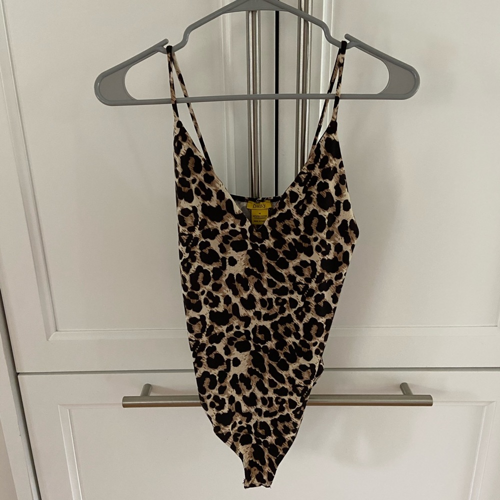 Leopard Print Bodysuit